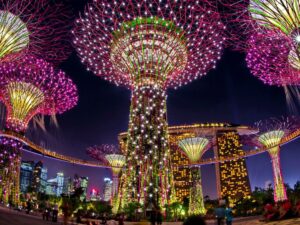 Singapore, winter, 2004.