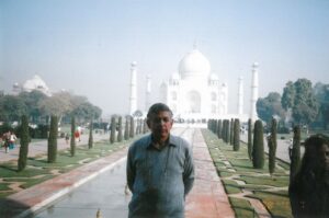 Agra, Taj Mahal, winter, 2009.
