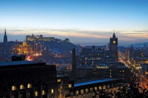 Edinburgh. Scotland, where I used to go during my breaks, when I was a student in Britain. 3