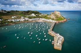 My trip to Jersey, and Guernsey, two British islands in the English Channel, known as the Channel Islands, summer, 1991.